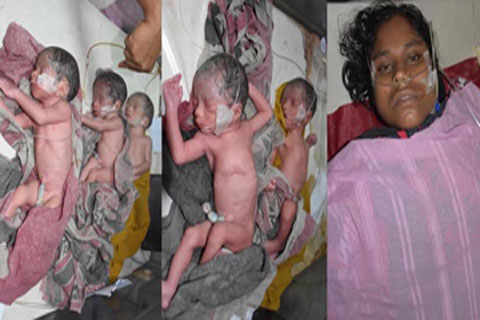 হাসপাতালের নিবিড় পরিচর্যা কেন্দ্রে ৫ ভাইবোন, পাশে মা আরজিনা বেগম    -নিউজওয়ান২৪.কম