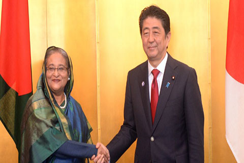 শেখ হাসিনার আকাঙ্ক্ষা পূরণে জাপানি সংস্থাগুলোকে নির্দেশ শিনজোর