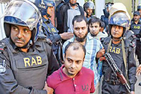 চট্টগ্রামে গ্রেপ্তার ৫ হুজিকে আদালতে পাঠানো হবে আজ, ৩ মামলা