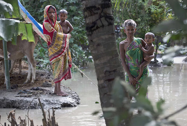 ভারতে বন্যায় মৃত্যু ৯১ জনের, ক্ষতিগ্রস্ত ৯৬ লাখ মানুষ