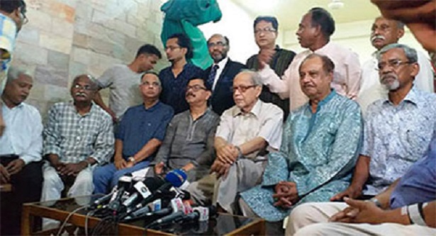 বি চৌধুরীর বাসায় জাতীয় ঐক্য প্রক্রিয়ার নেতাদের বৈঠক