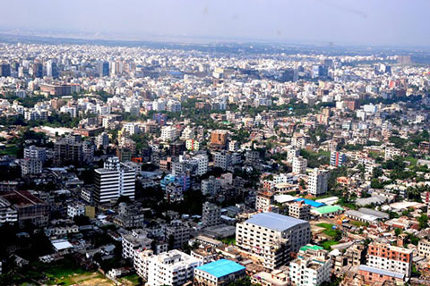 বিশ্বে ঘনবসতিতে ঢাকার অবস্থান এক নম্বর