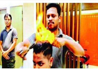 এবার বাংলাদেশেও চুলের ‘ফায়ারকাট’