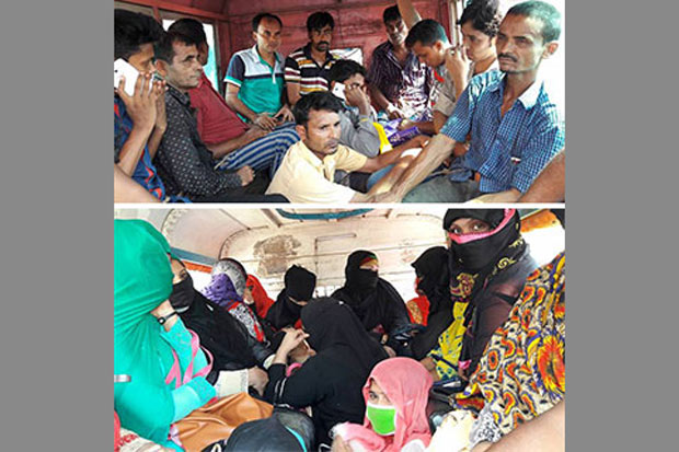 যৌনকর্মী, খদ্দেরসহ আটক ৯৪