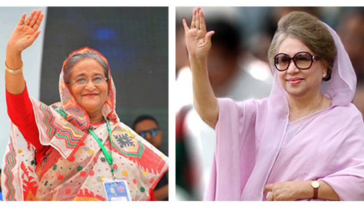 নতুন বছরে দুই নেত্রীর প্রত্যাশা