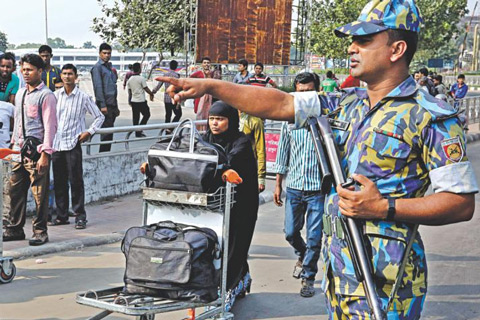 কারাগার ও বিমানবন্দরে কঠোর সতর্কতা জারি