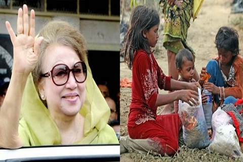 রোহিঙ্গা শিবিরে যেসব ত্রাণ বিতরণ করবেন বিএনপি চেয়ারপারসন