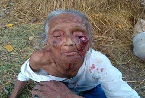 ভাত খেতে চাওয়ায় বৃদ্ধা মাকে নির্যাতন