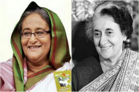 শেখ হাসিনার মধ্যে ইন্দিরাকে দেখতে চায় বিএনপি