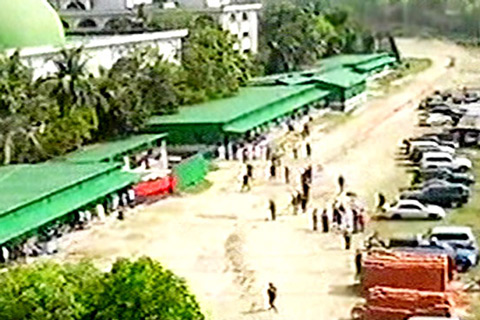 র‌্যাবের সদর দফতরে বোমা হামলা, নিহত ১ (ভিডিও)