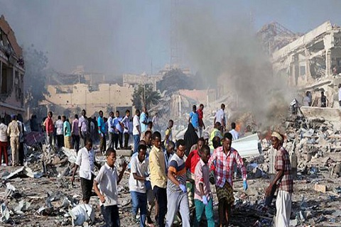 সোমালিয়ায় গাড়ি বোমা হামলায় নিহত বেড়ে ৩৫৮, নিখোঁজ ৫৬