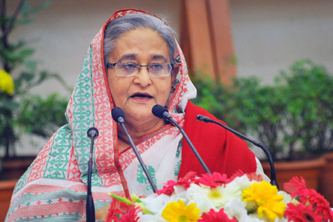প্রধানমন্ত্রী শেখ হাসিনা : ফাইল ফটো