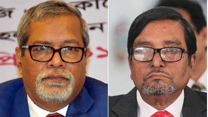 প্রধান নির্বাচন কমিশনার কেএম নূরুল হুদা ও নির্বাচন কমিশনার মাহবুব তালুকদার প্রধান নির্বাচন কমিশনার কেএম নূরুল হুদা ও নির্বাচন কমিশনার মাহবুব তালুকদার