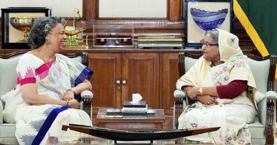 প্রধানমন্ত্রীর সঙ্গে বার্নিকাটের বিদায়ী সাক্ষাৎ