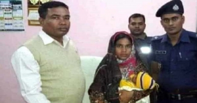 বাবার বিক্রি করা সন্তান মায়ের কোলো ফিরিয়ে দিলো পুলিশ