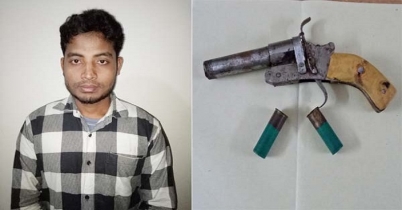 শিবিরের সেক্রেটারি অস্ত্রসহ আটক