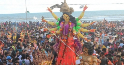 প্রতিমা বিসর্জনে শুক্রবার শেষ হচ্ছে দুর্গোৎসব