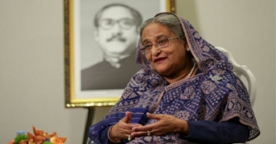 সিটি কলেজ কেন্দ্রে ভোট দিলেন শেখ হাসিনা