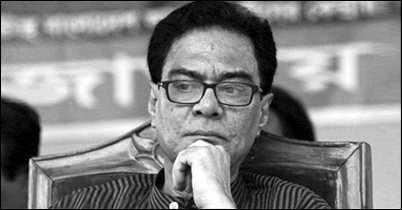 সংসদ ভবনে সৈয়দ আশরাফের মরদেহ