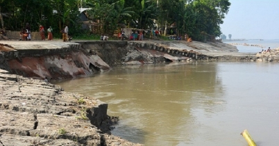 যমুনার ১৫০ মিটারে ধস