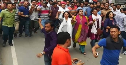 রায়কে কেন্দ্র করে ছাত্রদলের বিক্ষোভ