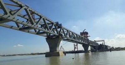 বসল দশম স্প্যান, দৃশ্যমান পদ্মাসেতুর দেড় কিলোমিটার