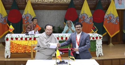 বিভিন্ন খাতে ঢাকা-থিম্পু ৫ চুক্তি স্বাক্ষর