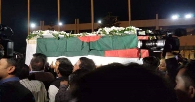 বনানী কবরস্থানে সৈয়দ আশরাফের দাফন সম্পন্ন