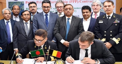 পায়রা বন্দর ড্রেজিংয়ে ৮,৬৪৩ কোটি টাকার চুক্তি