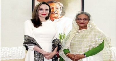 শেখ হাসিনা বিশ্বে দৃষ্টান্ত স্থাপনকারী নেতা: অ্যাঞ্জেলিনা জোলি