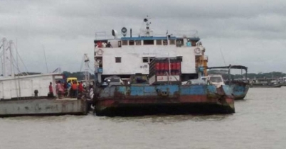 শিমুলিয়া-কাঁঠালবাড়ি রুটে ফেরি চলাচল বন্ধ