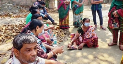 স্ত্রীর মরদেহ পেলেও ২ ছেলেকে এখনো পাননি সাধন সাহা