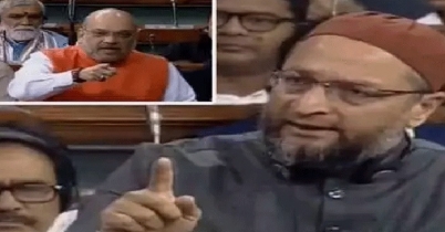 অমিত শাহকে হিটলারের সঙ্গে তুলনা করলেন আসাদউদ্দিন ওবেইসি