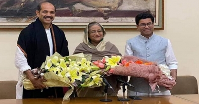 প্রধানমন্ত্রী শেখ হাসিনার সঙ্গে দেখা করলেন আতিক-তাপস