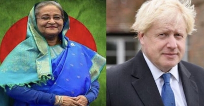 বরিস জনসনকে প্রধানমন্ত্রী শেখ হাসিনার অভিনন্দন