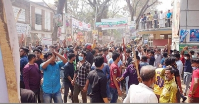 আইনমন্ত্রীর সামনেই দুই মেয়র প্রার্থীর সমর্থকদের সংঘর্ষ, আহত ১০