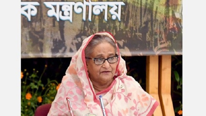 প্রধানমন্ত্রী শেখ হাসিনা। ছবি- পিআইডি