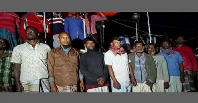 মিয়ানমারের জলসীমায় আটক ১৭ জেলেদেশে ফিরছেন 