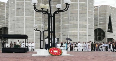 মোজাফফর আহমদের প্রথম জানাজা অনুষ্ঠিত