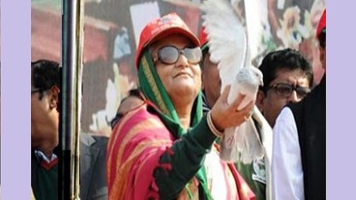 কৃষক লীগের সম্মেলন উদ্বোধন করেছেন আওয়ামী লীগ সভাপতি ও প্রধানমন্ত্রী শেখ হাসিনা- ছবি: সংগৃহীত কৃষক লীগের সম্মেলন উদ্বোধন করেছেন আওয়ামী লীগ সভাপতি ও প্রধানমন্ত্রী শেখ হাসিনা- ছবি: সংগৃহীত