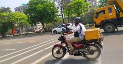 জাতীয় সংসদের সামনে স্পিডব্রেকার ‘ভয়ঙ্কর’, নগরবাসীর ক্ষোভ