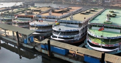 লকডাউনে যাত্রীবাহী লঞ্চ চলাচল বন্ধ