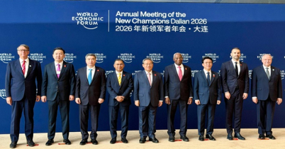 PM joins WEF annual meet in Dalian city, China