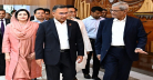 প্রথম বিদেশ সফর শেষে দেশে ফিরলেন প্রধানমন্ত্রী