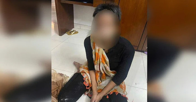 মুখ স্কচটেপ পেচিয়ে গৃহকর্মী নির্যাতন
