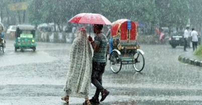 রাজধানীতে ঝড়লো এক পশলা বৃষ্টি